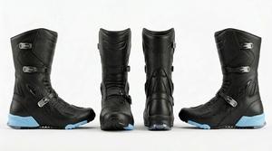 Motorcycle Riding Boots <b>Waterproof</b> Protective Gear Anti Slip High Performance Solid Color Custom Logo Motocross Safety Boots - Product Image 5