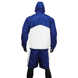 Customize Logo <b>Summer</b> Nylon Windbreaker <b>Jacket</b> Shorts Sets <b>Men's</b> 2 Pieces Sportswear Tracksuit Set - Product Image 6