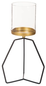Support de bougie en métal de style antique fait à la main avec finition pour la décoration de la maison de luxe, l'hôtellerie et les événements - Product Image 2
