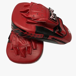 Wholesales Custom Made High Quality Twins Muay Thai MMA <b>Focus</b> Mitts Kickboxing Punching Training Protection Curved <b>Focus</b> <b>Pad</b>. - Product Image 4