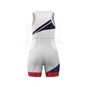 Trajes de Lucha de Spandex/Poliéster Estampados, Ecológicos, Ligeros, Transpirables y de Secado Rápido para Ejercicio Físico - Product Image 2