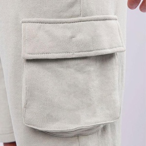 OEM Custom Mens Terry Cargo Shorts Stylish and Functional Sweat Shorts for Men's New Design with Custom Logo & Wholesale Supply - Product Image 5