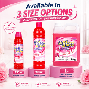 Nettoyant écologique pour sols Blass, 5 litres, parfum citron, parfum longue durée, élimine la saleté, 80 % d'ingrédients actifs pour tous les sols - Product Image 5