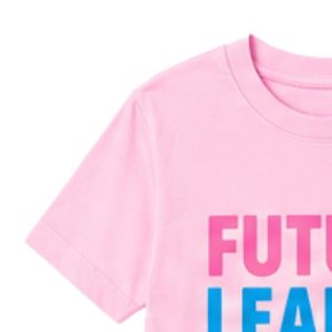 Camiseta Rosa de Manga Corta para Jóvenes, Cuello Redondo, Informal, para Uso Diario, Escolar, Deportivo, Estilo Urbano, Ropa Cómoda - Product Image 5