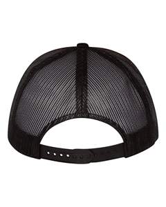 Gorras Trucker de 5 Paneles Personalizadas de Alta Calidad con Letras Bordadas, Diseño Sólido, Visera Curva de Algodón y Malla Trasera - Product Image 2