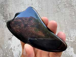 Natural Horn Gua Sha Scraping <b>Tool</b> Anti-Aging Face <b>Massage</b> <b>Tool</b> - Product Image 2