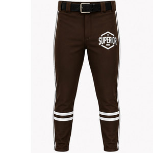 Professional Baseball Uniform with Lightweight Breathable Fabric, Anti-Bacterial Treatment, and Custom Sublimated Graphics - Product Image 2