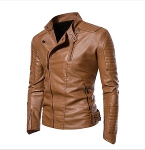 Design Your Own <b>Leather</b> Fashion <b>Jackets</b> High Quality Men <b>Leather</b> <b>Jacket</b> In Best Price <b>Long</b> Sleeve <b>Leather</b> <b>Jacket</b> - Product Image 4