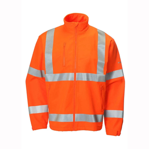 Chaqueta de Trabajo de Alta Visibilidad, Impermeable, Transpirable, de Algodón Ignífugo, Reflectante para Respuesta a Emergencias - Product Image 2