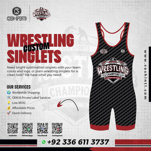 Ropa Deportiva, Singlets de Lucha Sublimados Reversibles para Hombre, Transpirables, para Gimnasio y Fitness, Diseño de Corte Bajo, para Entrenamiento de Levantamiento de Pesas - Product Image 6