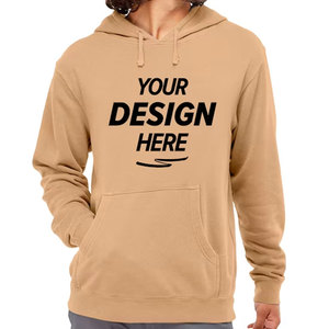 Sweat-shirt à capuche personnalisé pour homme, 100% coton, coupe classique, imprimé sur le devant, vêtement décontracté pour l'automne - Product Image 1