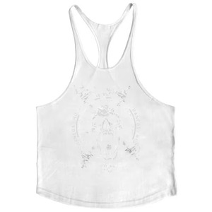 Camiseta sin mangas de bambú sostenible para hombre al por mayor, chaleco sin mangas de fibra suave transpirable ecológico, ropa de verano orgánica OEM - Product Image 4