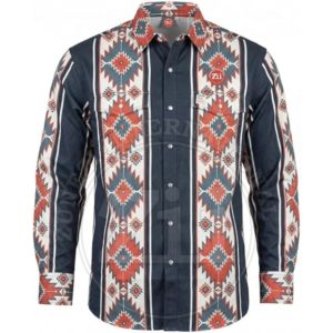 เสื้อเชิ้ตแขนยาวสำหรับผู้ชาย ทนไฟ ทนความร้อน 300C-500C สำหรับงานเชื่อม พร้อมชุดป้องกันไอระเหยจากโรงงาน OEM - Product Image 1