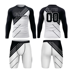 Camiseta de Compresión Deportiva Personalizada para BJJ - Product Image 3