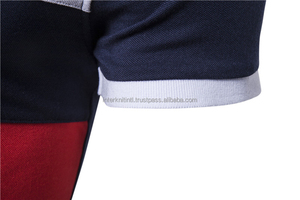 Camiseta de Verano Nueva, Transpirable, 100% Algodón, Tejido INTERKNIT INTERNATIONAL, Lisa, para Hombre, Informal, de Manga Corta, para Negocios y Eventos Sociales - Product Image 4