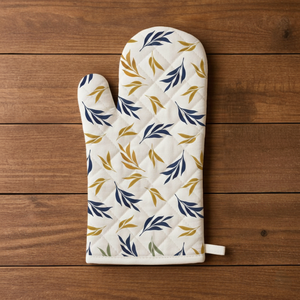 Gant de four en coton texturé réutilisable, confortable et résistant à la chaleur, idéal pour la cuisine et la pâtisserie quotidiennes - Product Image 2