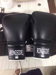 Gants de boxe professionnels personnalisés en cuir PU avec fermeture auto-agrippante, confortables pour l'entraînement et le sparring MMA pour adultes - Product Image 3