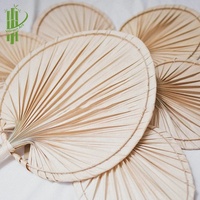 Ensemble de tentures murales suspendues, 5 pièces, en feuilles de palmier séchées, éventail à main, décorations murales pour la maison, fête de mariage