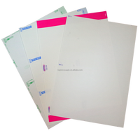 Étiquettes autocollantes permanentes multifonctions découpées sur mesure de grande qualité, multicolores, formats A4/A5/A6, papier d'impression
