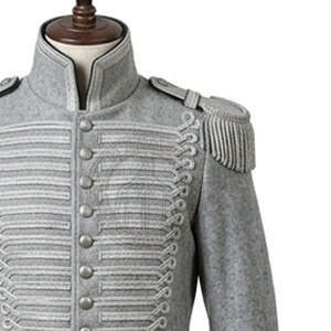 Uniforme de voltigeur haut de gamme, respirant, en tissu polaire coton/laine écologique, avec coutures fines, idéal pour les activités d'histoire reconstituée - Product Image 4