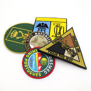 Custom 3D Puff Embroidered Letter Patch Iron On Heat <b>Press</b> Badge for Teacher School Sports Club <b>Clothes</b> and Hats - Product Image 4