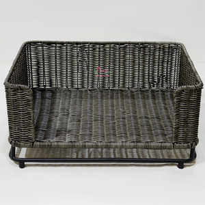 New Arrival Orthopedic Dog Bed Solid Faux Fur L-Shaped Waterproof Removable Cover - Product Image 5