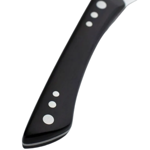 Juego de 4 Cuchillos para Carne de Acero Inoxidable con Hojas Afiladas y Mangos Negros, Caja de Regalo para Carne de Res, Cena y Comedor - Product Image 2