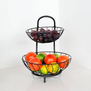 Optimum Quality Amazing <b>Wired</b> Fruit <b>Basket</b> Creative Fruit <b>Basket</b> With Golden Finished Luxurious Quality - Product Image 5
