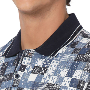 Polo pour hommes décontracté à sublimation, personnalisable avec logo, en coton, motif uni, respirant, idéal pour la vente en gros - Nouveauté très demandée - Product Image 6