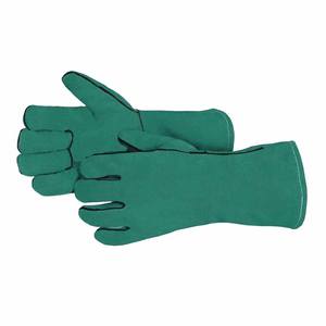 Guantes de Seguridad Industriales de Piel de Vacuno de Primera Calidad para Protección de Manos en Trabajos de Construcción, Bomberos, Hornos y Panadería - Product Image 6