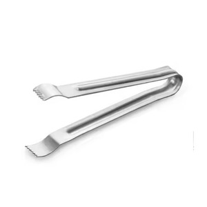 Pinces à glace en métal plaqué or avec gravure florale, résistantes à la chaleur, pour seaux à glace et fêtes - Product Image 2