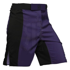 Pantalones Cortos de MMA de Talla Grande a Precio de Fábrica, Ajuste Cómodo, Cintura Elástica, Ropa de Entrenamiento para Exteriores, Pantalones Cortos de MMA en Venta - Product Image 3