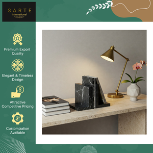Súper Oferta: Lujosos Sujetalibros Nórdicos Modernos de Mármol, Móviles y Personalizables, Decorativos, Hechos a Mano, Organizadores para Hogar/Oficina/Sala de Estar - Product Image 6