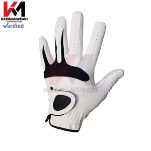 KARIMANS INDUSTRY Cabretta Leather Golf <b>Gloves</b> <b>Moisture</b>-Wicking Non-Slip Custom Logo OEM Men's Professional <b>Gloves</b> - Product Image 3