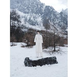 Nueva Colección Pantalones de Mujer Elegantes AMARA de Pierna Ancha, Largos, Minimalistas, 108 cm, Tejidos, Sueltos, Lisos - Product Image 1