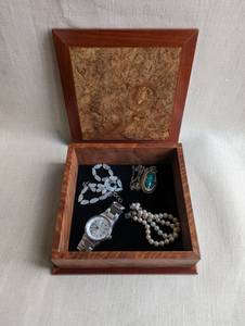 Organizer <b>Box</b> Stackable <b>Drawer</b> Style Jewelry <b>Storage</b> Case for Earrings Necklaces Bracelets Watches Vanity Display Organizer - Product Image 1