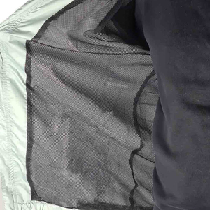 Custom Logo Solid Color Windbreaker <b>Jacket</b> <b>Men</b> Plus Size Oversized Fit <b>Thin</b> Lightweight Waterproof UV Protection Outdoor Casual - Product Image 6