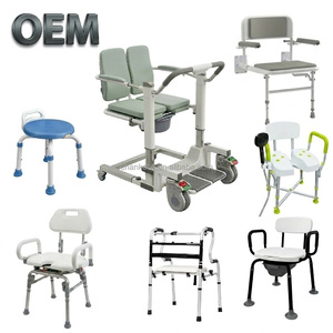 OEM Taiwan Customized Adjustable Transfer <b>Chair</b> Multi-Functional Patient Lift <b>Commode</b> Toilet <b>Chair</b> Rehabilitation Device - Product Image 1