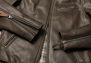 Veste en similicuir ajustable avec col et poignets ajustables pour homme, fermeture éclair intégrale, streetwear élégant, poches zippées, veste en cuir d'hiver - Product Image 6