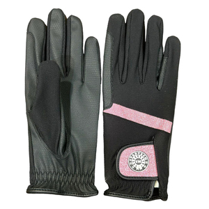 Custom TM STARTECH Summer <b>Equestrian</b> Dressage Horse Riding Gloves Breathable Ventilation Mesh Digital Synthetic Leather Hook - Product Image 3