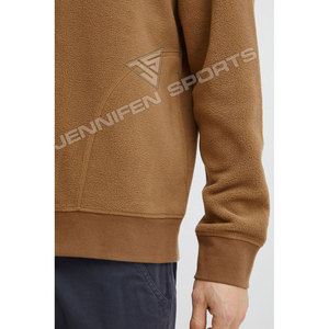 Sweat-shirt décontracté pour homme, couleur unie, tissu quatre textures, coupe ample, avec logo personnalisé, idéal pour les sports d'hiver – Nouvelle collection très demandée - Product Image 5