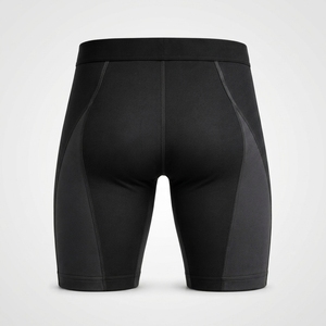Breathable Compression Shorts Wicking Gym Workout Sportswear Mens Compression Shorts Performance Base <b>Layer</b> Stretch Fabric - Product Image 2
