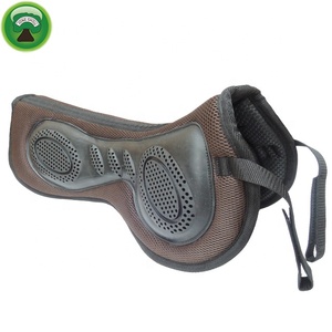 Semelles de selle de cheval en coton mérinos, fait en peau de mouton véritable, couettes durables, 1 paire - Product Image 1