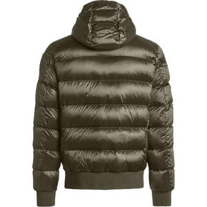 Meilleure veste doudoune noire à capuche pour homme, coupe-vent, décontractée, hiver, fermeture éclair, coupe régulière, couleur unie, épaisse et chaude - Product Image 3