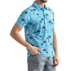 Polo en coton tricoté 100% personnalisé avec logo, pour homme, luxe, respirant, manches courtes, coupe ajustée, impression personnalisée, polos décontractés - Product Image 5