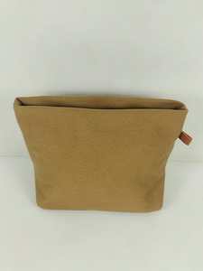 Custom Reusable Canvas <b>Zipper</b> Pouch <b>Bag</b> for Cosmetics Makeup Toiletries Travel <b>Storage</b> Organizer with Gusset - Product Image 4