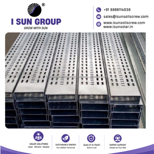 Hot <b>Dip</b> Galvanized Perforated Cable Tray Ventilated Cable Management System for Industrial and Electrical Installations - Product Image 4