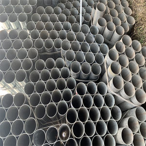 Tuyau en acier galvanisé, section creuse circulaire, revêtement en zinc par immersion à chaud, tube métallique industriel pour la plomberie - Product Image 5