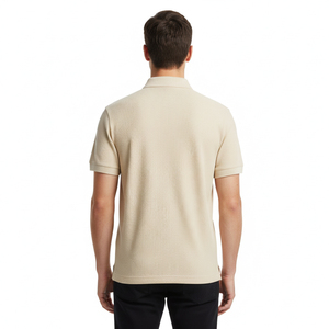 Camiseta Polo para Hombre Estilo Vintage, Teñida, con Aspecto Desgastado, Logotipo Personalizado, Camiseta Polo de Alta Calidad, Ropa Retro de Moda - Product Image 2