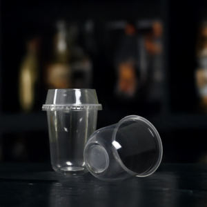 แก้ว PET แบบใช้แล้วทิ้ง โปร่งใส รีไซเคิลได้ ผลิตในเวียดนาม ขนาด 16/20/24 ออนซ์ เส้นผ่านศูนย์กลาง 95 มม. สำหรับชา กาแฟ น้ำผลไม้ เครื่องดื่มเย็น - Product Image 2